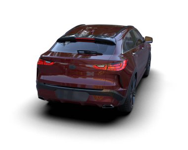 beyaz arkaplandaki araba