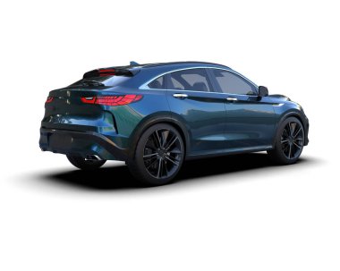 3 boyutlu markalı, daha az genel bir pikap araba.