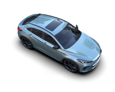 Bir arabanın 3 cg görüntüsü