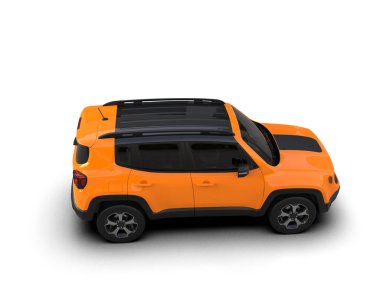 turuncu cip beyaz arkaplanda izole edildi