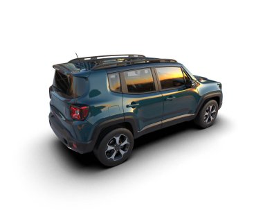 Bir markanın 3 boyutlu görüntülemesi - daha az genel SUV