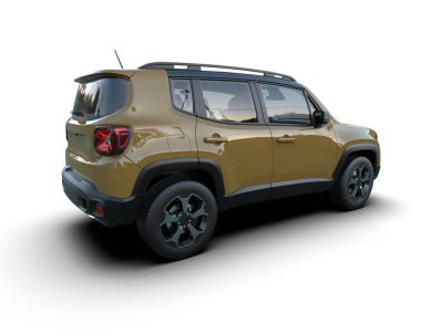 Modern cip beyazdan izole edilmiş. 3d oluşturma