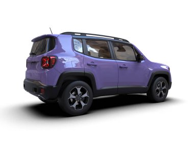 Tula, Rusya, Ocak 3 0, 2 0 2: toyota r 2 0 2 0 2 kompakt SUv beyaz arka planda izole edildi.