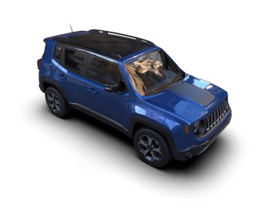 Bir markanın 3 boyutlu görüntülemesi - daha az genel SUV