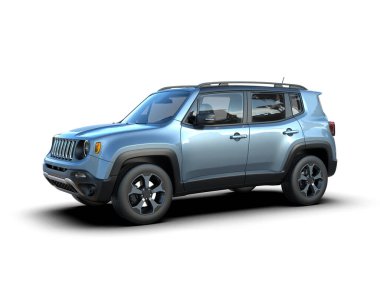 araba - modern lüks cip - izole edilmiş