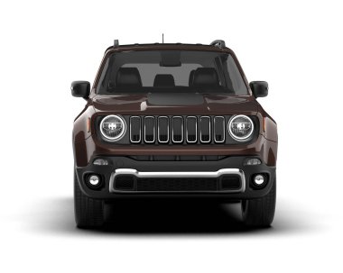 Stüdyo ortamında daha az genel bir konsept arabanın 3 boyutlu çizimi