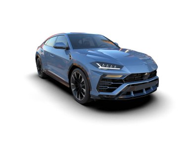 Markanın 3 boyutlu yorumlaması - daha az genel konsept araba