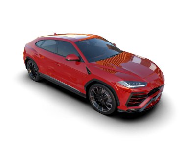 Daha az genel bir konsept arabanın 3 boyutlu çizimi