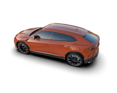 Daha az genel bir konsept arabanın 3 boyutlu çizimi