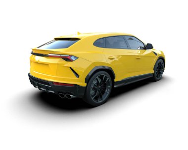 modern spor araba - ön görünüm