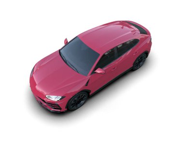 Bir markanın 3 boyutlu görüntülemesi - daha az genel SUV