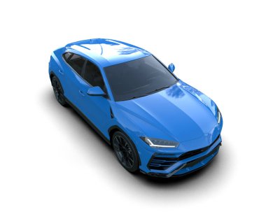 araba modern spor araba - 3D görüntüleme