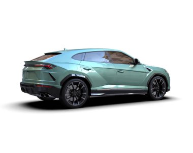 Daha az genel bir konsept arabanın 3 boyutlu çizimi