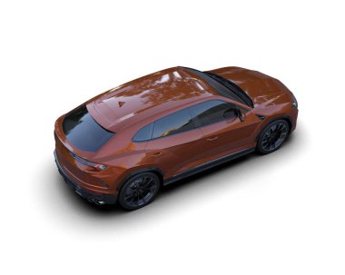 Bir markanın 3 boyutlu görüntülemesi - daha az genel SUV