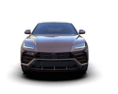 modern spor araba - ön görünüm