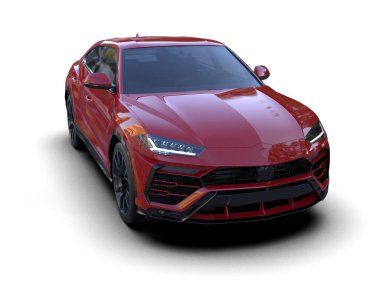 Modern spor araba - 3D görüntüleme