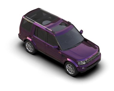 Pembe cip vagonu izole edildi. 3 Boyutlu Hazırlama