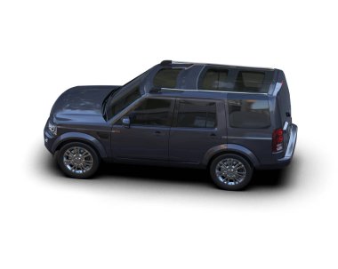 3 boyutlu markalı, daha az genel bir pikap araba.