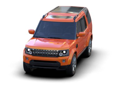 Beyaz arka plan üzerinde izole Suv araba