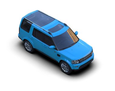 Bir markanın 3 boyutlu görüntülemesi - daha az genel SUV