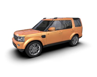 Daha az genel bir konsept arabanın 3 boyutlu çizimi