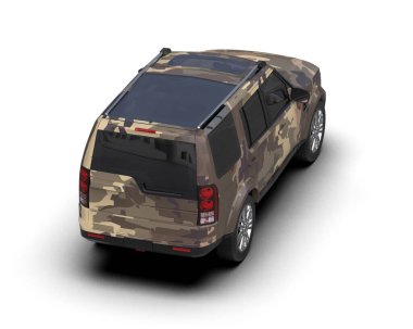 Bir markanın 3 boyutlu görüntülemesi - daha az genel SUV