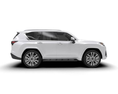 Beyaz bir arka plan üzerinde beyaz suv