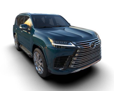 Daha az genel bir konsept arabanın 3 boyutlu çizimi