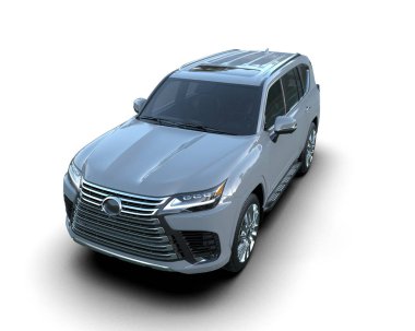 Bir markanın 3 boyutlu çizimi - daha az genel bir SUV