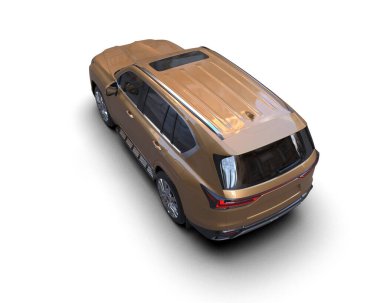 Siyah arkaplanda bir araba.