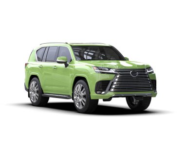 Beyaz arkaplanda toyota kompakt SUv.