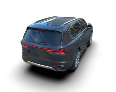 Bir markanın 3 boyutlu görüntülemesi - daha az genel SUV