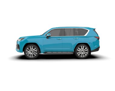 Beyaz arka plan üzerinde izole Suv araba