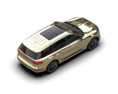 Bir markanın 3 boyutlu görüntülemesi - daha az genel SUV