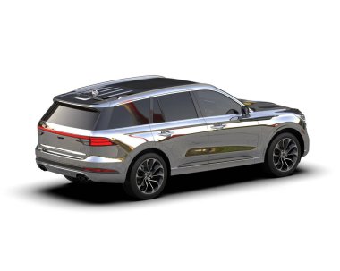 modern lüks SUV araba - 3 boyutlu