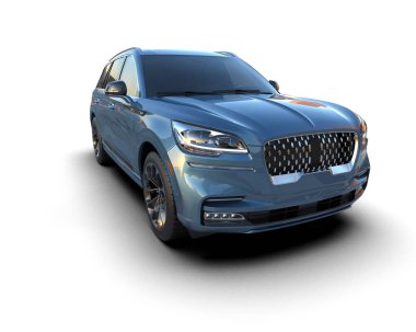 Bir markanın 3 boyutlu görüntülemesi - daha az genel SUV