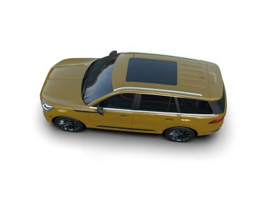 Bir markanın 3 boyutlu görüntülemesi - daha az genel SUV