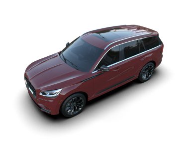 Bir arabanın 3 cg görüntüsü