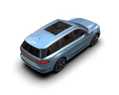 bir arkaplanda izole edilmiş araba