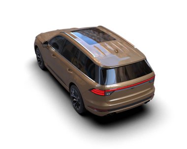 Bir markanın 3 boyutlu görüntülemesi - daha az genel SUV