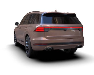 modern araba arka tarafı.