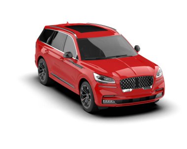 araba modern lüks beyaz izole