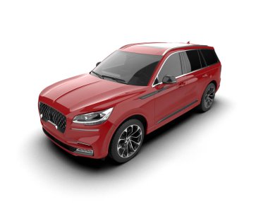 Bir markanın 3 boyutlu görüntülemesi - daha az genel SUV