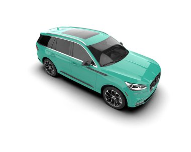 Bir markanın 3 boyutlu görüntülemesi - daha az genel SUV