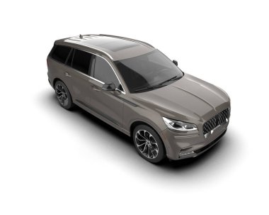 Bir markanın 3 boyutlu görüntülemesi - daha az genel SUV