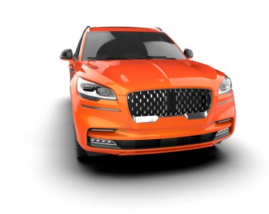 modern araba - ön görünüm