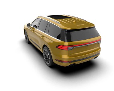 Lüks, modern bir araba.