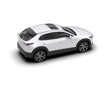 Beyaz araba genel kavramının 3 boyutlu yorumlanması