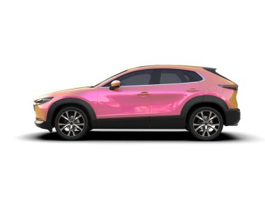 Beyaz arka planda bir spor cipin 3 boyutlu resmi.