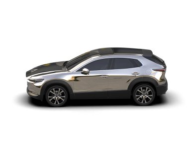 modern araba - yan görünüm